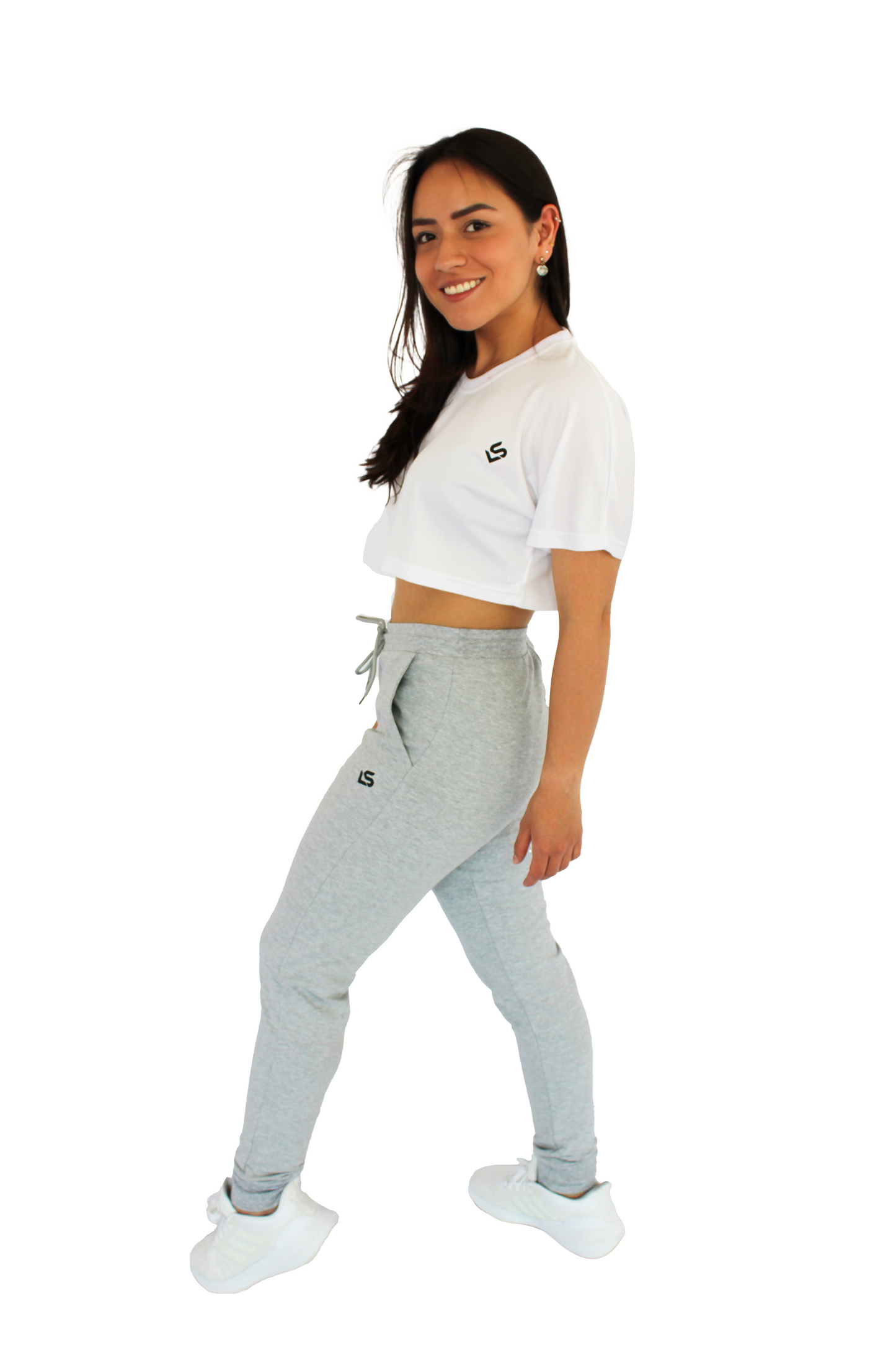 Pants dama Gris