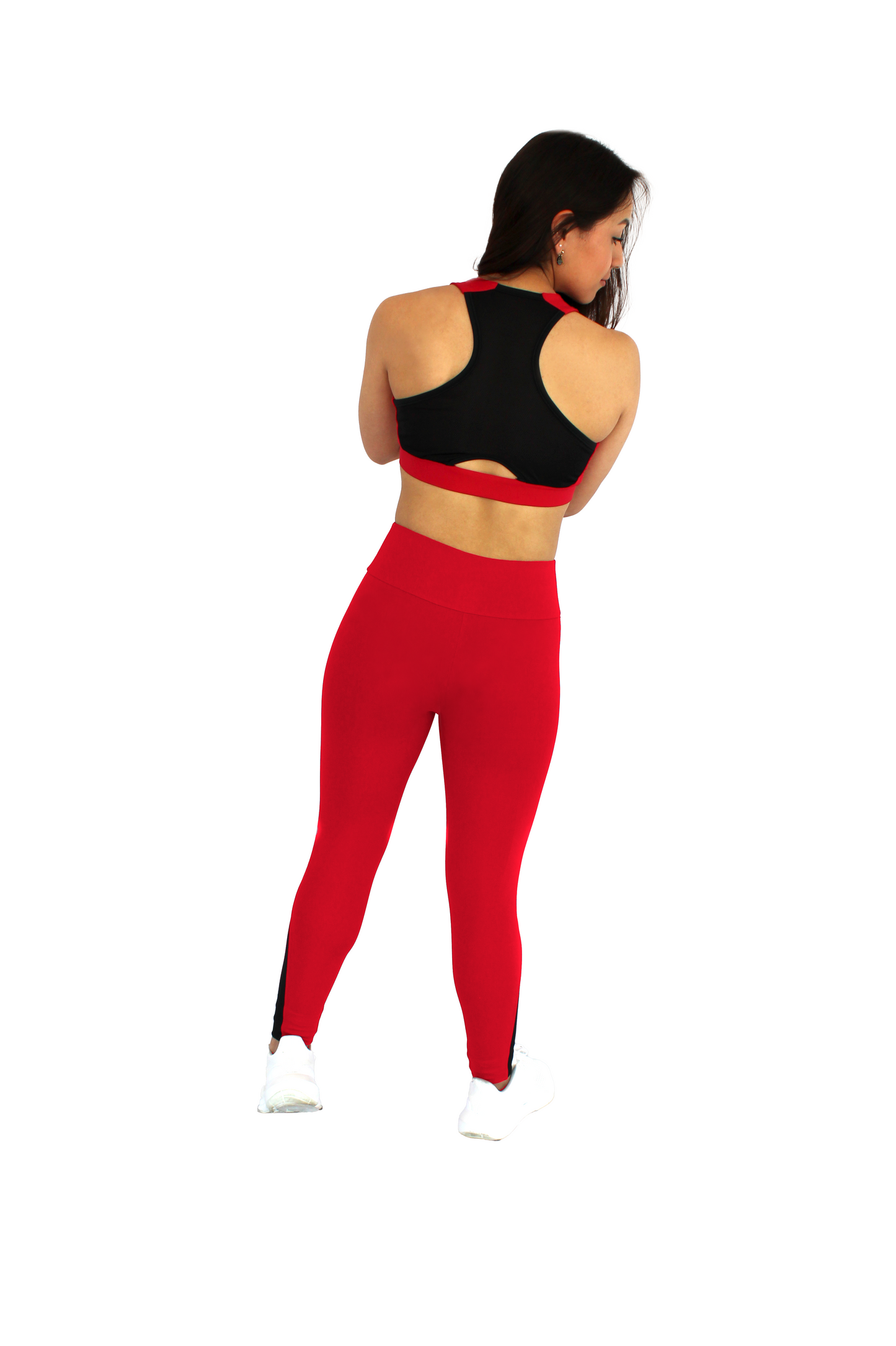 Legging rojo deportivo para dama