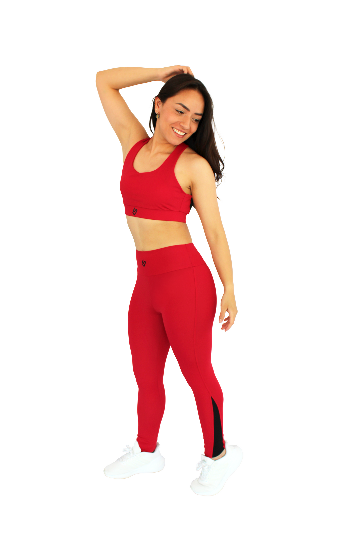 Legging rojo deportivo para dama